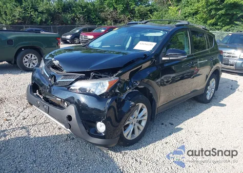 2014 Toyota Rav4 Limited из США, поврежденный, VIN 2T3DFREV5EW187988